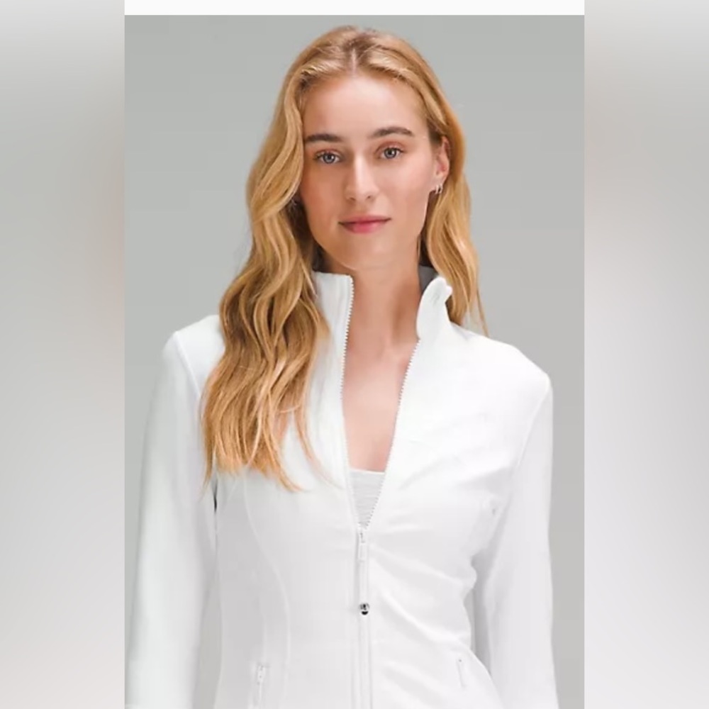 Lululemon define jacket. White. Size 4.